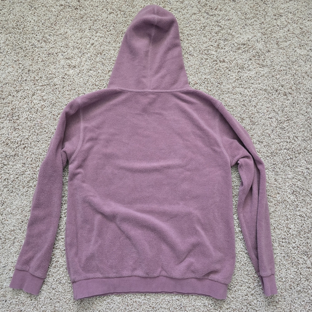 Women's FlexLiving Purple Teddy Hoodie With Front Pocket - Small - Picture 8 of 12
